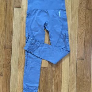 Gymshark Energy+ Seamless Leggings - Steel Blue